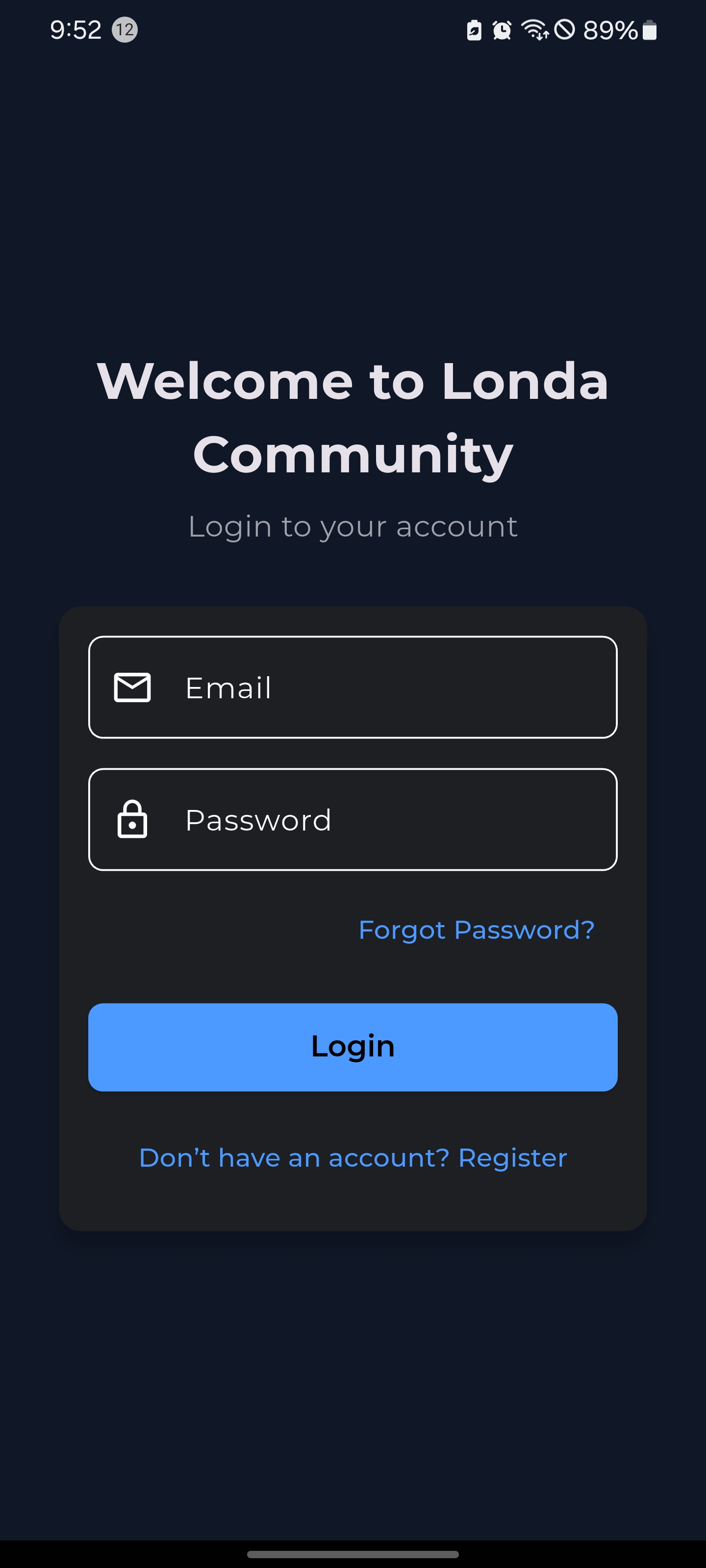 Londa Post Found Item screen with form